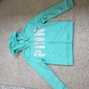 Victoria's Secret PINK Zip Up Lounge Hoodie. Size M